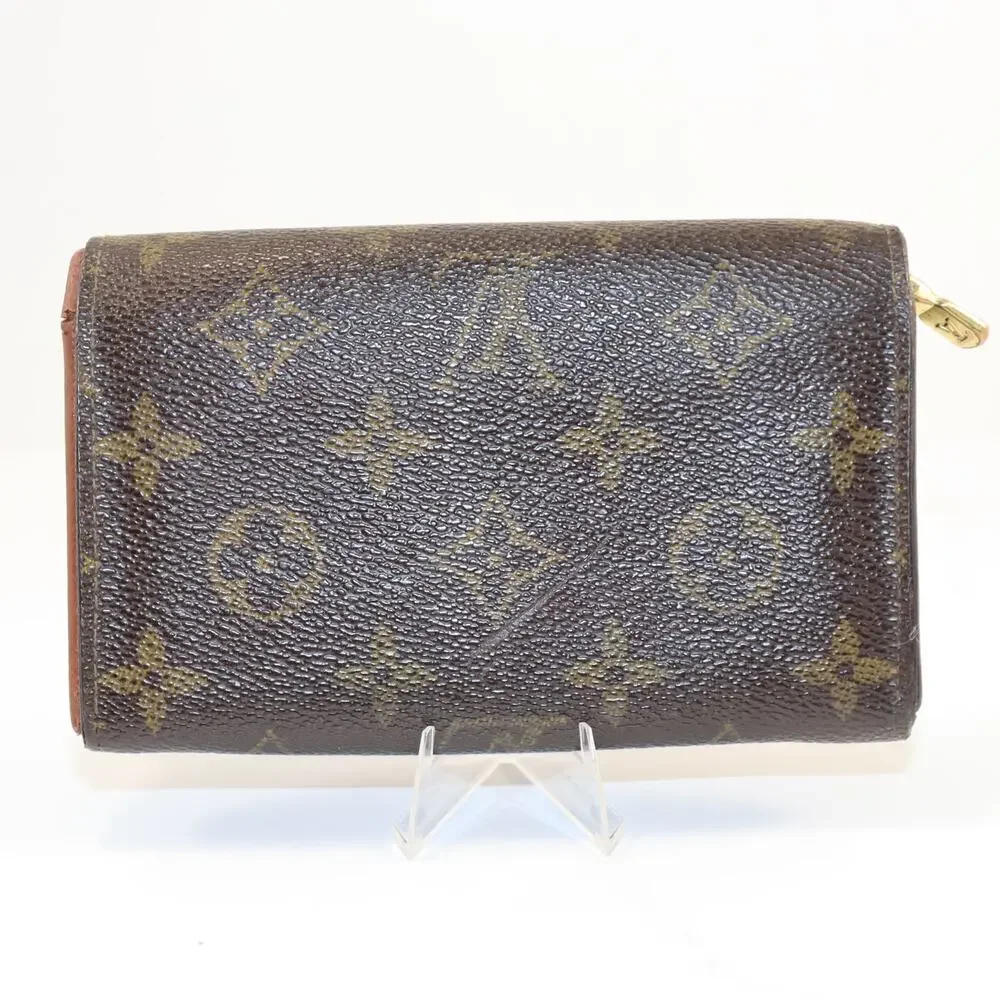 Louis‎ Vuitton Monogram Canvas Trifold Wallet | Made in France | Vintage